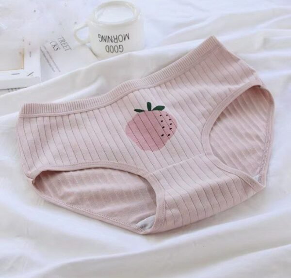 Cotton Printed Briefs Breathable Cotton Underwear Women Panties Sexy Close Fitting Panties Mid-waist Women's Underwear M-XL - Image 3