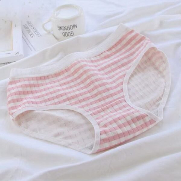 Cotton Printed Briefs Breathable Cotton Underwear Women Panties Sexy Close Fitting Panties Mid-waist Women's Underwear M-XL - Image 4